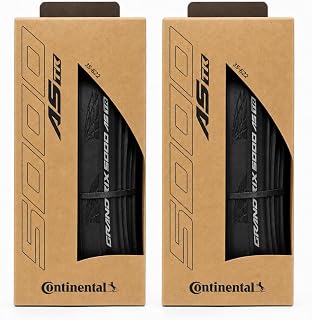 Continental Grand Prix 5000 All Season TR - Tubeless Road Bike Tire | Conquer Every Season - BlackChili, Vectran Breaker, LazerGrip, Active Comfort Technology, 2 Pack