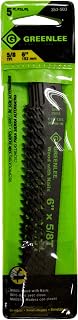Greenlee 353-503 6-Inch Wood with Nail Cutting Reciprocating Saw Blade, 5/8 TPI