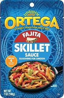 Ortega Fajita Skillet Sauce, 7 Ounce (Pack of 6)
