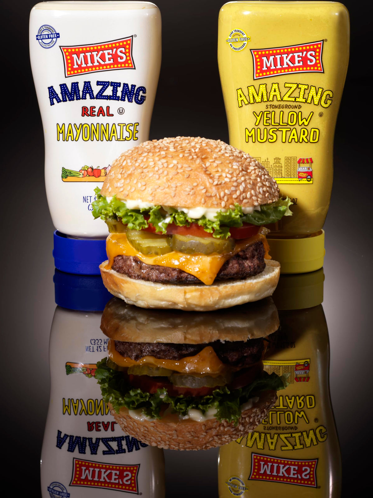 Yellow Mustard (12.5) by Mike's Amazing – 12.5 ounces, Model kehe-850018711432-1.67