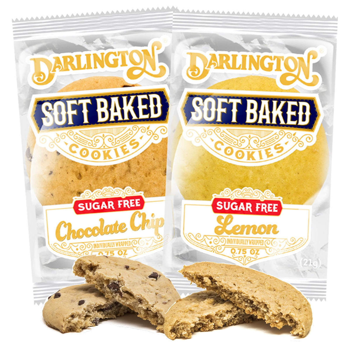 Darlington Snacks Assorted (Sugar-Free) / 0.75 Ounce (Pack of 212) / 212 Cookie Assortments