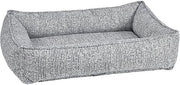 Bowsers Lakeside Pinched Edge Diamond Microvelvet Urban Lounger Bed (SML)