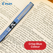 V5 Liquid Ink Rollerball 0.5 mm Tip (Single Pen) - Blue by PILOT – 1 Count (Pack of 1), Plastic, Blue, Model BXL-V5-L