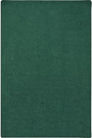 Joy Carpets Kid Essentials Endurance Misc Solid Color Area Rugs, 144-Inch by 72-Inch, Forest