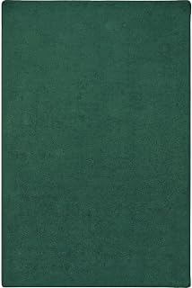 Joy Carpets Kid Essentials Endurance Misc Solid Color Area Rugs, 144-Inch by 72-Inch, Forest
