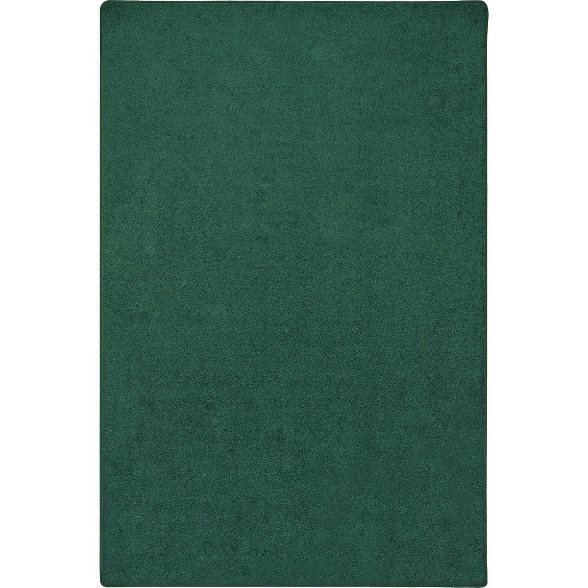Kid Essentials Endurance Misc Solid Color Area Rugs by Joy Carpets – 6' x 12' (Rectangular), Polyester, Forest, Model 80R-02