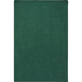 Kid Essentials Endurance Misc Solid Color Area Rugs by Joy Carpets – 6' x 12' (Rectangular), Polyester, Forest, Model 80R-02