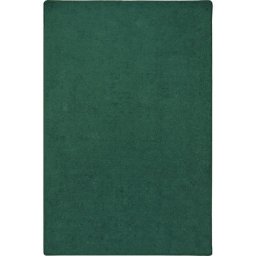 Kid Essentials Endurance Misc Solid Color Area Rugs by Joy Carpets – 6' x 12' (Rectangular), Polyester, Forest, Model 80R-02