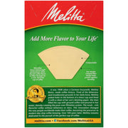 #2 Natural Brown Cone Coffee Filters 100 Count (2pack) by Melitta – 100 ct (Pack of 2), Paper, Brown, Pack of 2, Model 622752