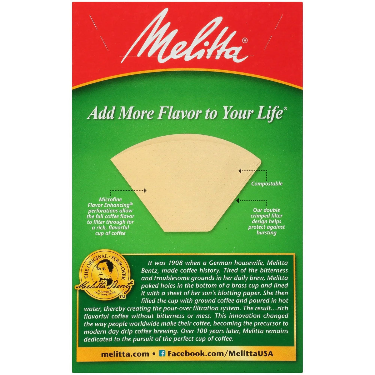 #2 Natural Brown Cone Coffee Filters 100 Count (2pack) by Melitta – 100 ct (Pack of 2), Paper, Brown, Pack of 2, Model 622752