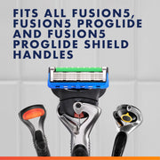 Fusion5 ProGlide Razor Blades for Men by Gillette – 9 Count (Pack of 1), Silver