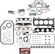 MA-9761298509-5 Full Gasket Set Pistons Bearings Compatible With/For 03-06 Honda Element Accord DOHC K24A4