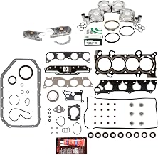 MA-9761298509-5 Full Gasket Set Pistons Bearings Compatible With/For 03-06 Honda Element Accord DOHC K24A4