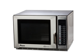 Accelerated Cooking Products Touch Panel Commercial Microwave Oven by AMANA – 1800 watts, 1.2 cubic_feet, Stainless Steel, Model RFS18TS