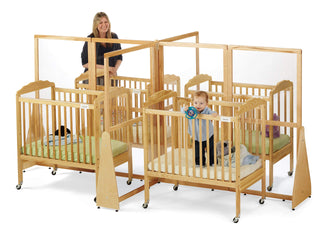 See-Thru Quad Crib Divider by Jonti-Craft – Quad, Acrylic, Wooden, Model 1653JC