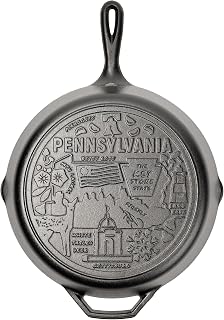 Lodge Pre-Seasoned Cast Iron Skillet, 12 Inches, Pennsylvania