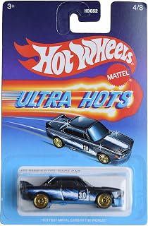 Hot Wheels '73 BMW 3.0 CSL Race Car, Ultra Hots [Blue] 4/8