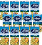 College Inn 100% Natural Vegetable Stock, 32 Oz Carton (Pack of 12)