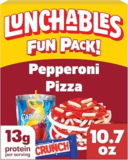 Lunchables Fun Pack, Pepperoni Pizza Capri Sun Fruit, 4.7 oz & 6 fl oz