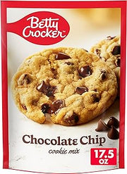 Betty Crocker Chocolate Chip Cookies, Cookie Baking Mix, 17.5 oz