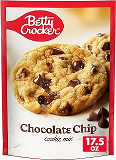 Betty Crocker Chocolate Chip Cookies, Cookie Baking Mix, 17.5 oz
