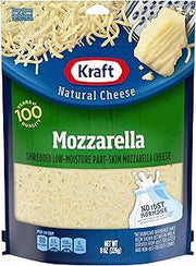 Kraft Finely Shredded Natural Mozzarella Shredded Cheese (8 oz Pouch)
