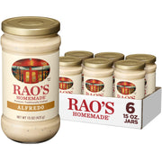 Alfredo Sauce by Rao's Homemade – 15 Ounce (Pack of 6), Sauce, Pack of 6