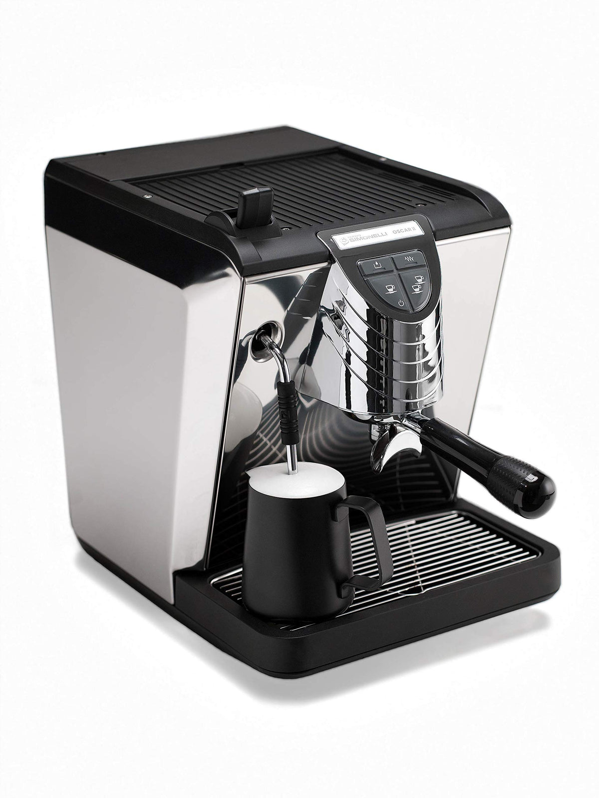 Oscar II Espresso Machine by Nuova Simonelli – 3 liters, Stainless Steel, black, Model MOSCAIITEM01ND003
