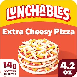 Lunchables Pizza, Extra Cheesy, 4.2 oz Pack