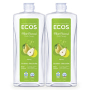 ECOS Natural Pear / 25 Fl Oz (Pack of 2) / 2 Dish Soap