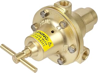 ESAB Victor Technologies 5641-8464 Meco High Pressure Cylinder Regulator with T Screw, 150 psi Pressure, 1/4"-18 NPT Inlet Connection