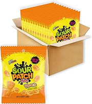 Sour Patch Kids Peach Soft & Chewy Gummy Candy, Bulk Candy, 12 - 3.56 oz Bags