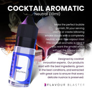 Cocktail Aromatic | Neutral 10ml by flavour blaster – Neutral (10ml), Clear, Model 5060990990441