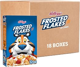 Kellogg's Frosted Flakes Original Breakfast Cereal 13.5Lb 18 Count | Kids Cereal, Family Breakfast