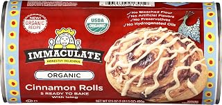 General Mills Immaculate Baking Organic Cinnamon Rolls with Icing, 5 ct, 17.5 oz