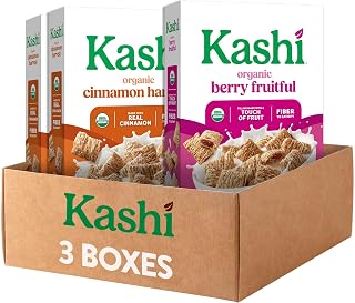Kashi Variety Pack Breakfast Cereal 53.2oz 3 Count | Organic, Whole Grain