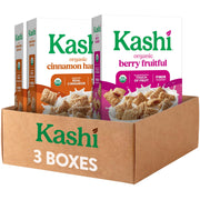 Variety Pack Breakfast Cereal 53.2oz 3 Count by Kashi – 1.11 Ounce (Pack of 3), Pack of 3, Model 00018627116967