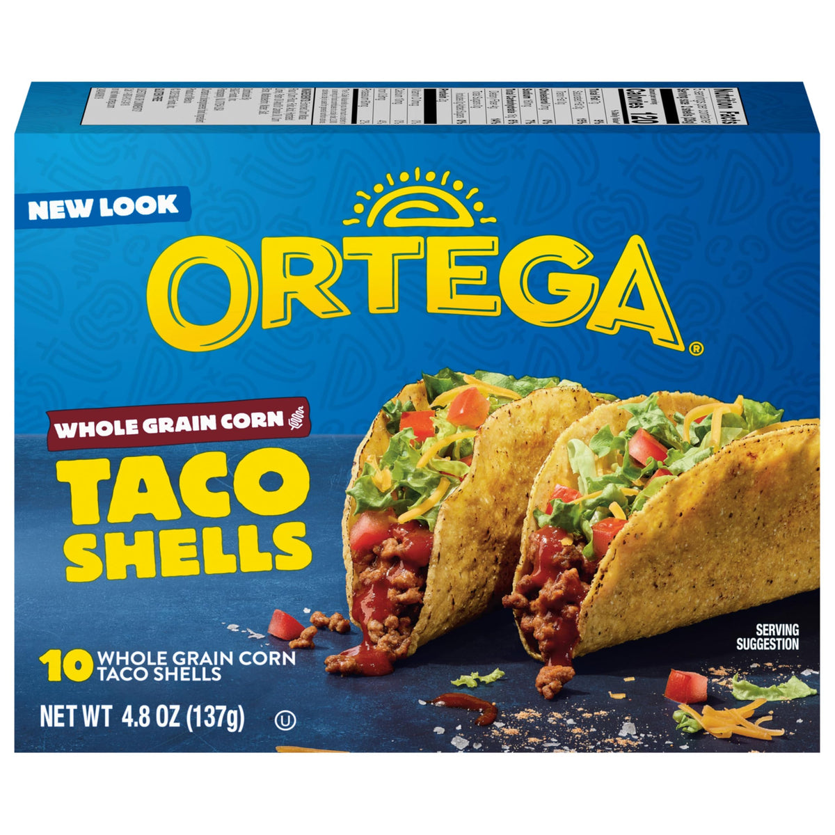 Ortega Whole Grain / 10 Shells / 1 Tortilla