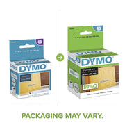 Authentic LW Clear Mailing Address Labels by DYMO – 130 labels, Polyester, Clear, Model 30254