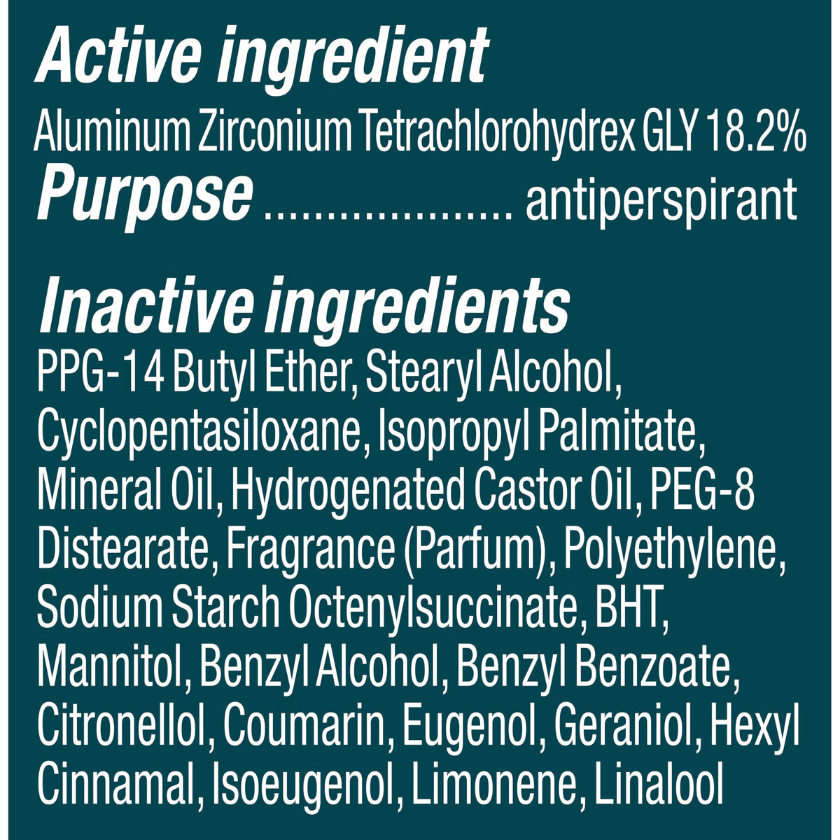 Degree 2.6 Ounce (Pack of 1) / Cool Rush / Green Antiperspirant Deodorant