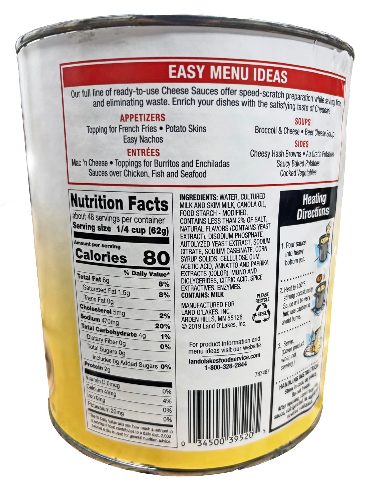 ® LaChedda® Cheese Sauce by Land O Lakes – light yellow-orange, Model land-o-lakes®-lachedda®-chees-9a5f355df3