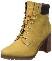 Women's Allington Heights 6 Inch Boots by Timberland – 9.5, Cotton, Wheat