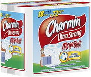 Charmin Ultra Strong, Mega Rolls, 6 Count Pack (Pack of 3) 18 Total Rolls [Amazon Frustration-Free Packaging]
