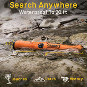 Garrett Pro-Pointer AT Z-Lynk Wireless Pinpointer by Garrett Metal Detectors – Pro-Pointer AT w/ Z-Lynk, Plastic, Orange, Model GAR1142200