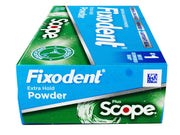 Denture Adhesive Powder by Fixodent – Powder, white, Pack of 3, Model 818-0556
