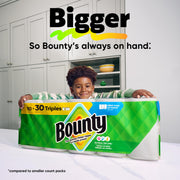 Bounty Prints / 2 Rolls (123 Sheets) / Triple Paper Towels