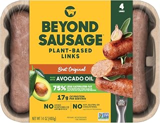 BEYOND MEAT Alternative Meat Sausage Original Brat, 14 Ounce