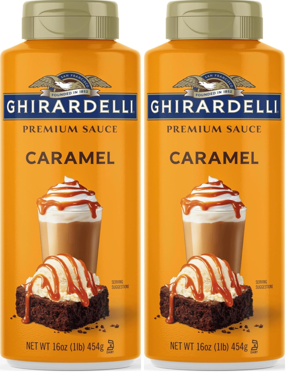 Ghirardelli Caramel / 16 Ounce (Pack of 2) / 1 Caramel