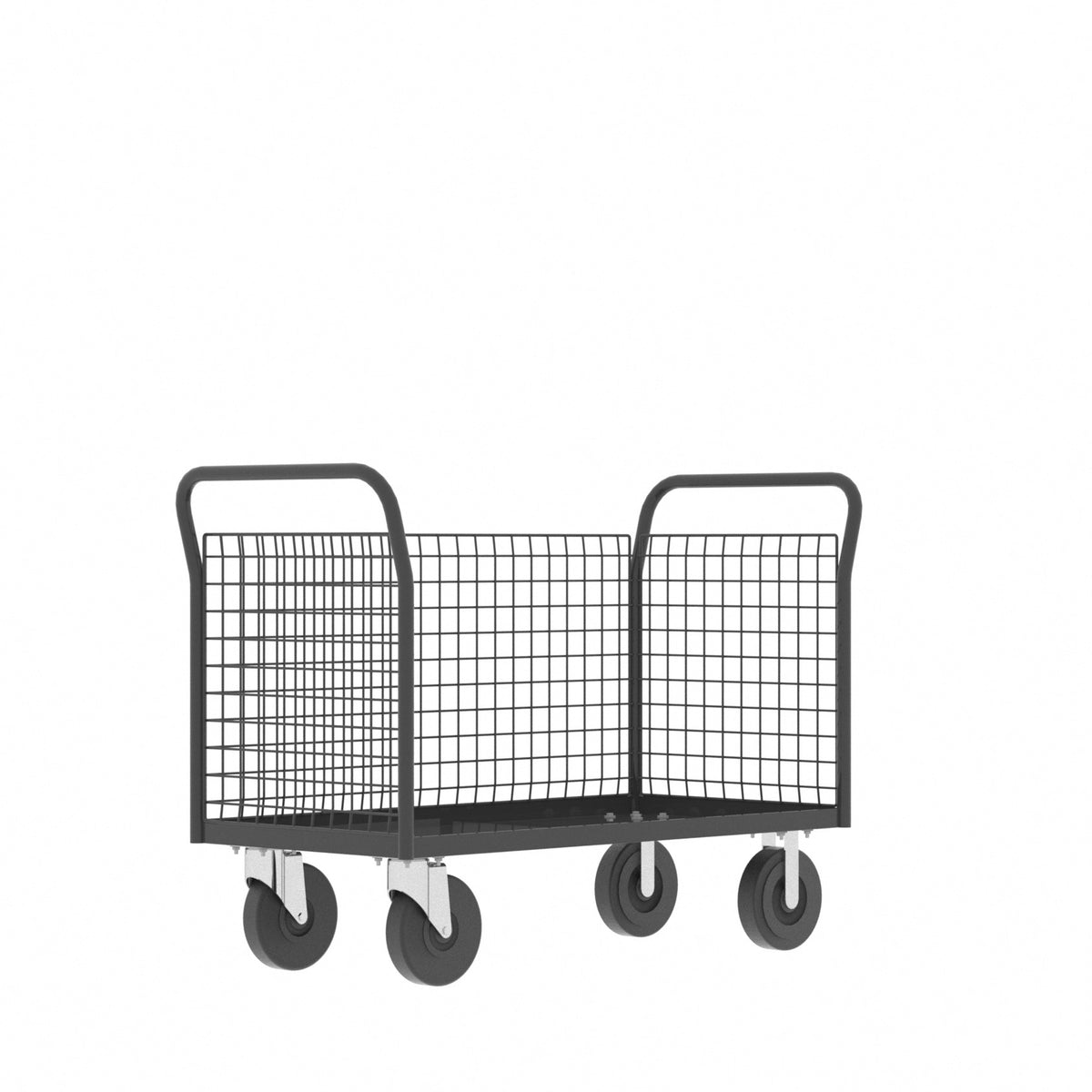 Valley Craft Cart, 37" High, Gray - 52"