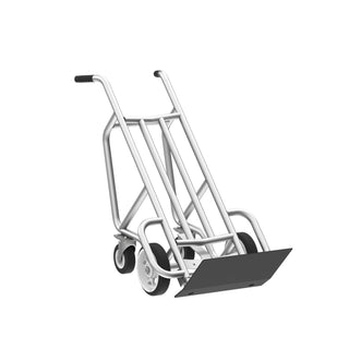 Valley Craft Steel Hand Truck, 52" High, Red - 25"